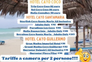 Hotel Cayo Coco – Hotel Cayo Santa Maria – Hotel Cayo Guillermo